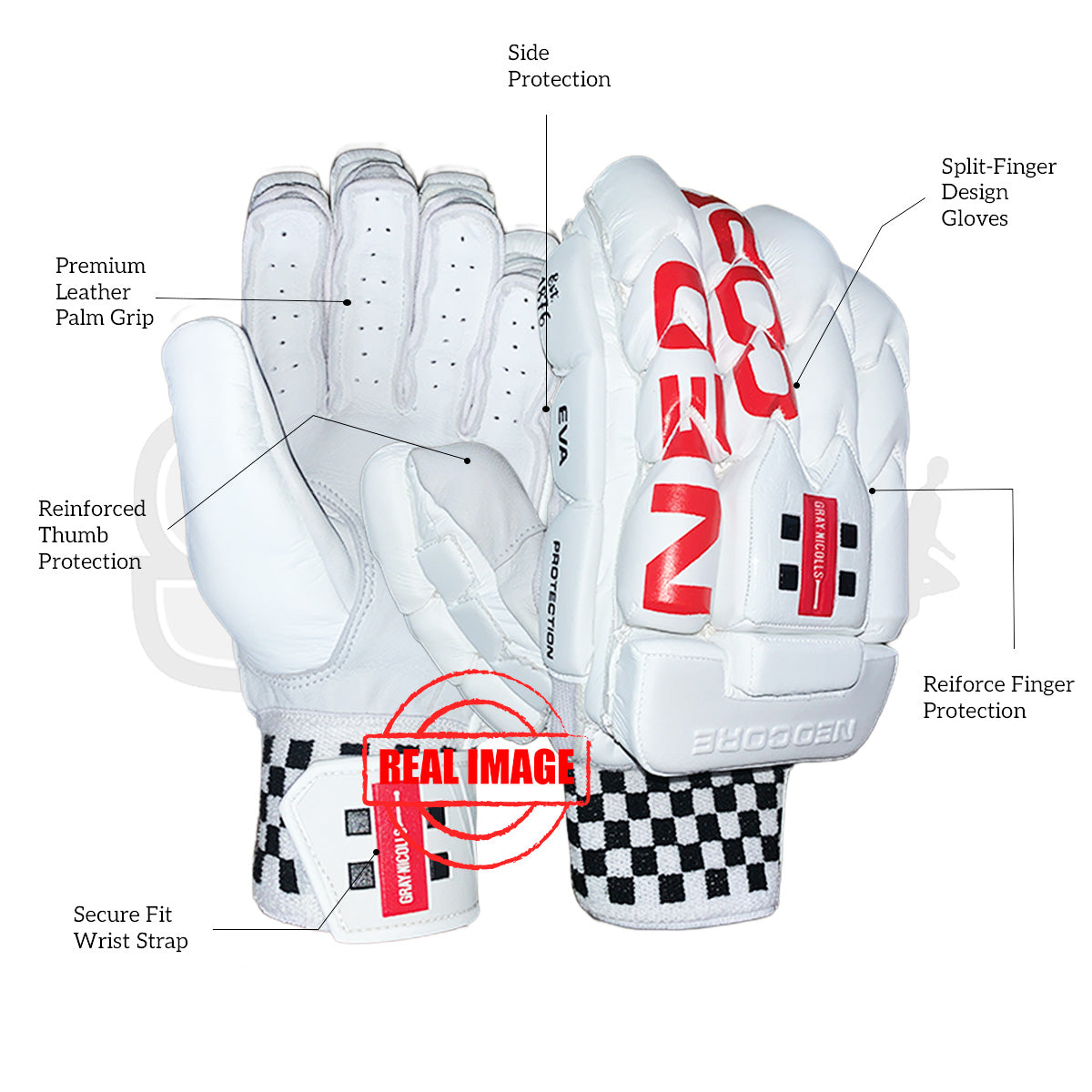 Gray-Nicolls Neocore Cricket Batting Gloves