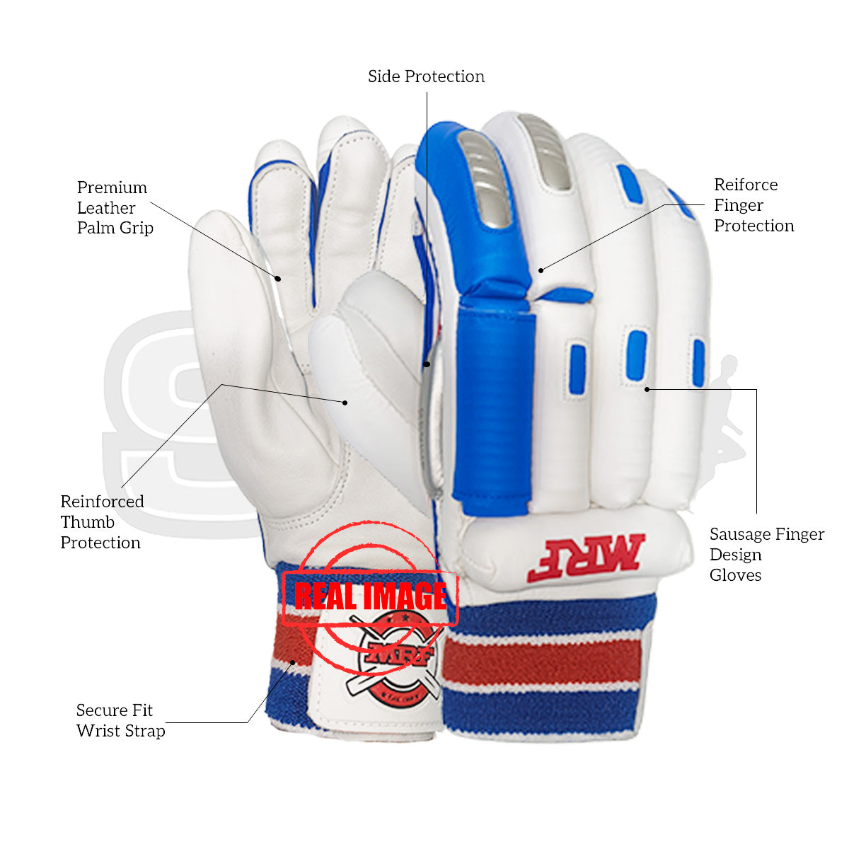 MRF Genius Grand Cricket Batting Gloves