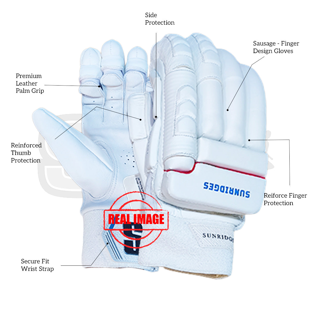 SS Super Test Jonny Bairstow Cricket Batting Gloves