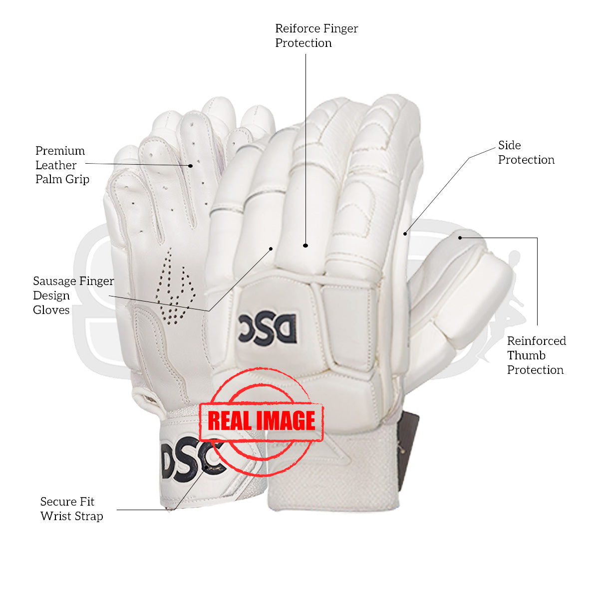 DSC Pro Player Cricket Batting Gloves