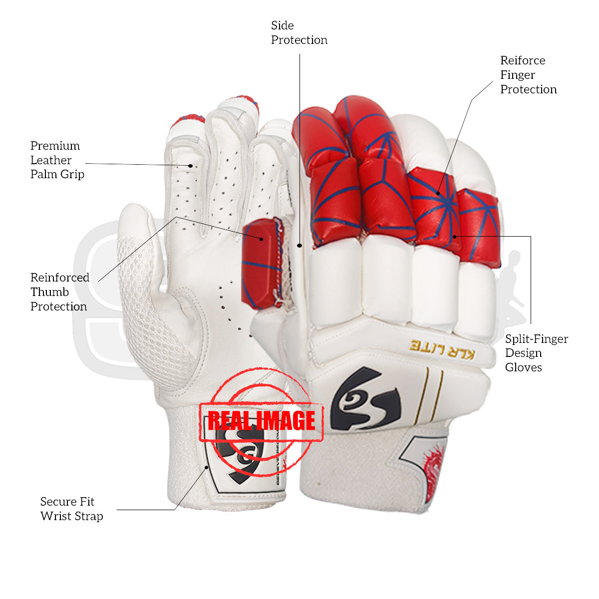 SG KLR Lite Cricket Batting Gloves