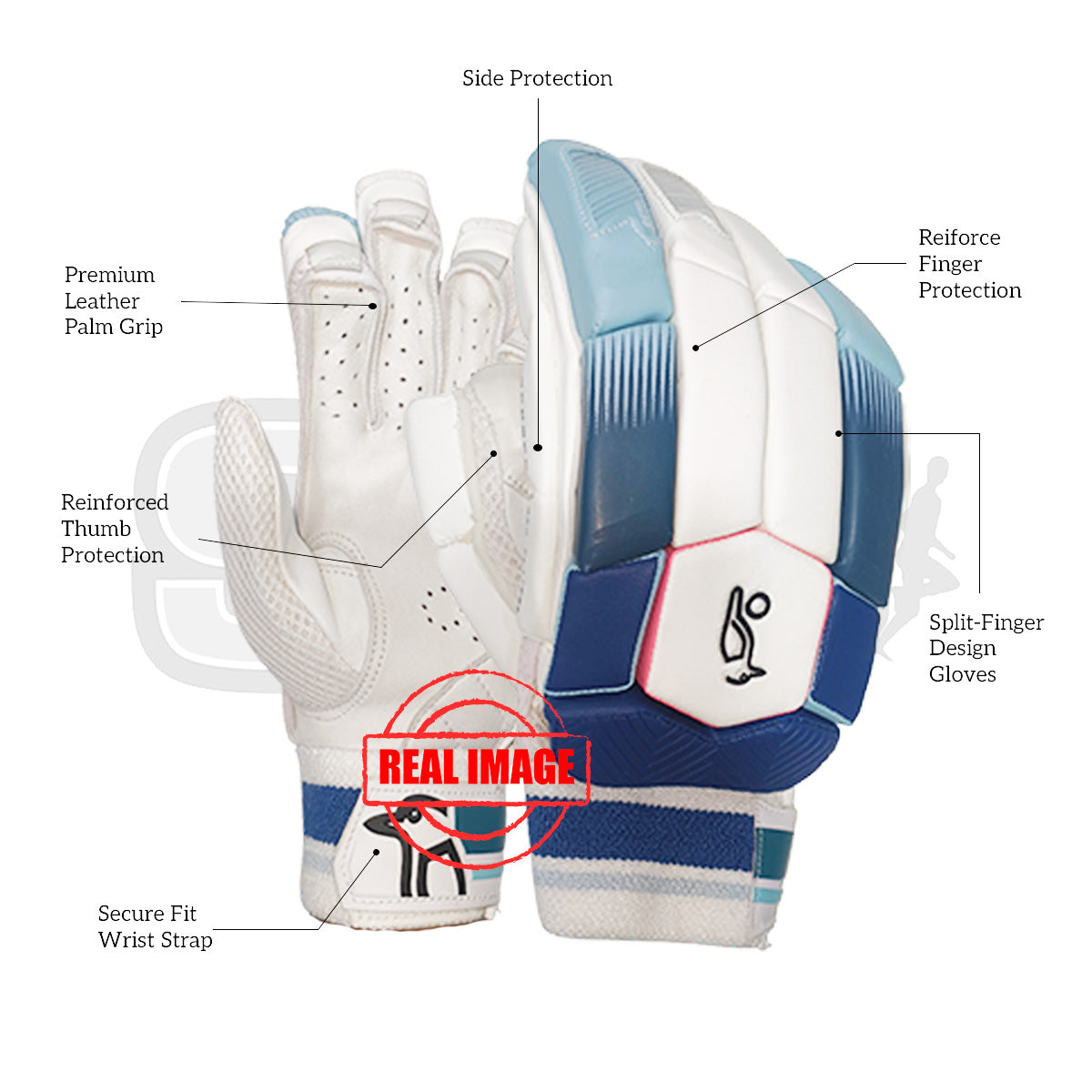 Kookaburra Empower Pro Players Cricket Batting Gloves