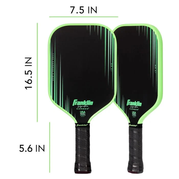 Franklin Signature Carbon Pickleball Paddle (Elongated)