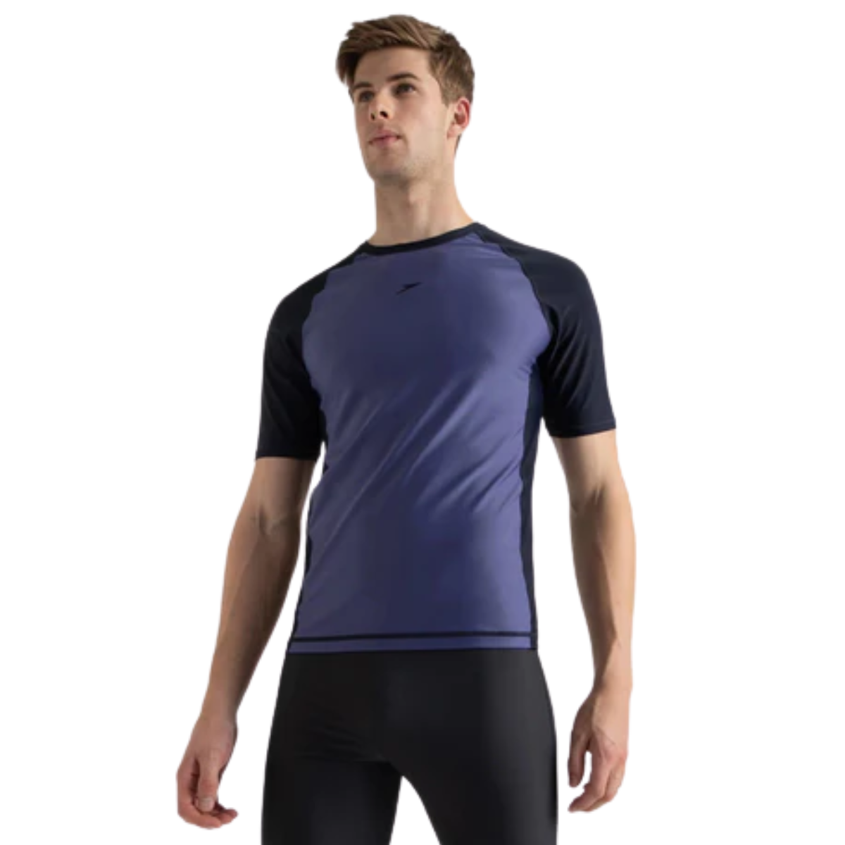 Speedo AM Short Sleeve Sun Top Swimming Costume Male