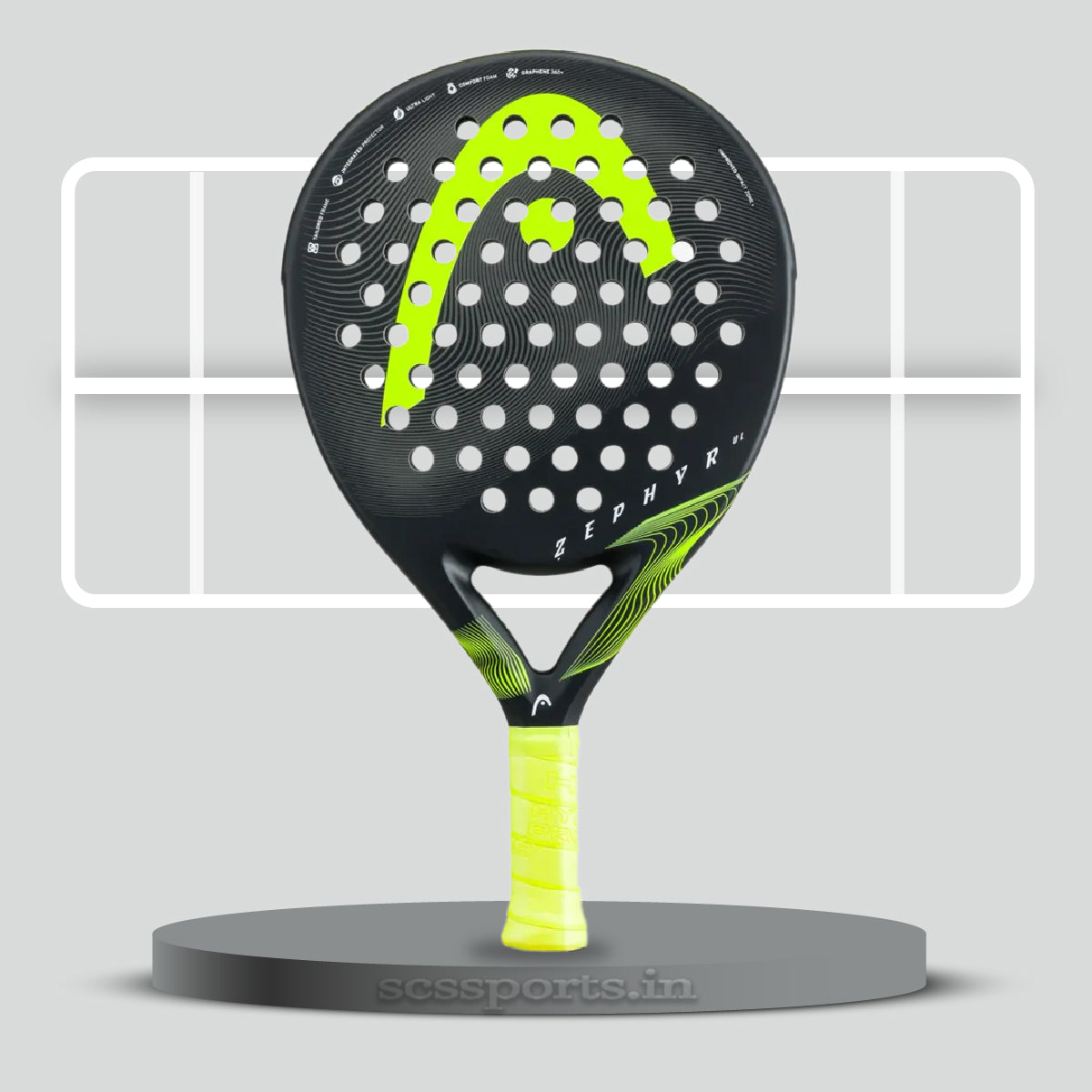 Head Zephyr UL 2023 Padel Racquet