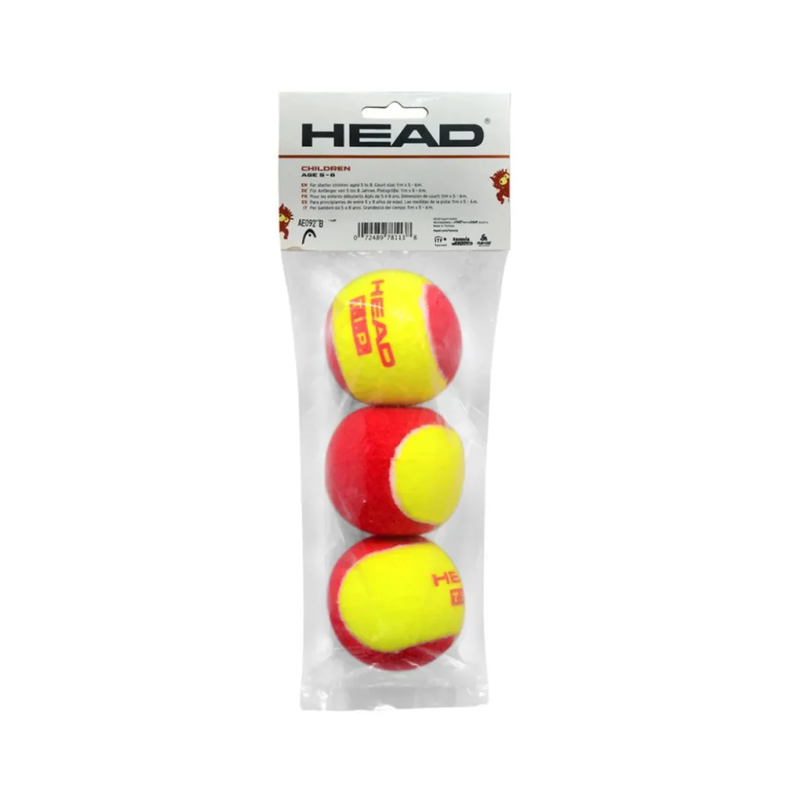 Load image into Gallery viewer, Head Tip-1 (Red Dot) Tennis Ball Bundles

