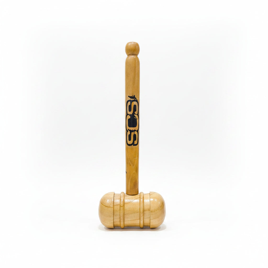 SCS Cricket Bat Wooden Mallet