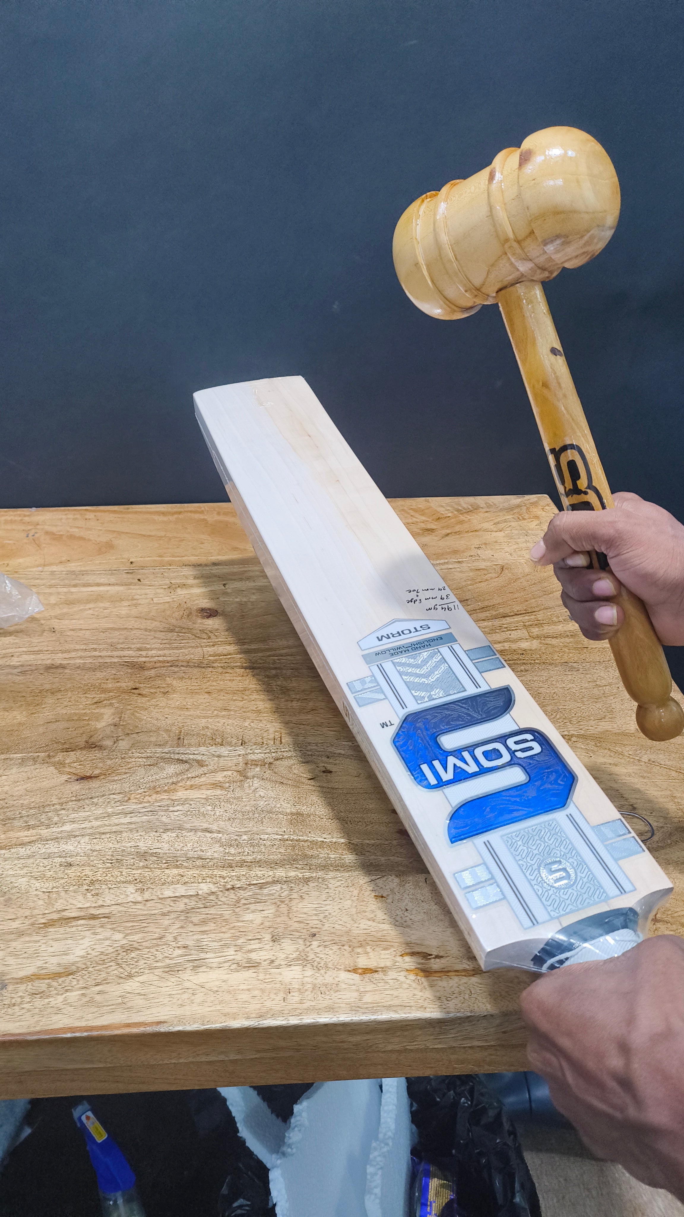 SCS Cricket Bat Wooden Mallet