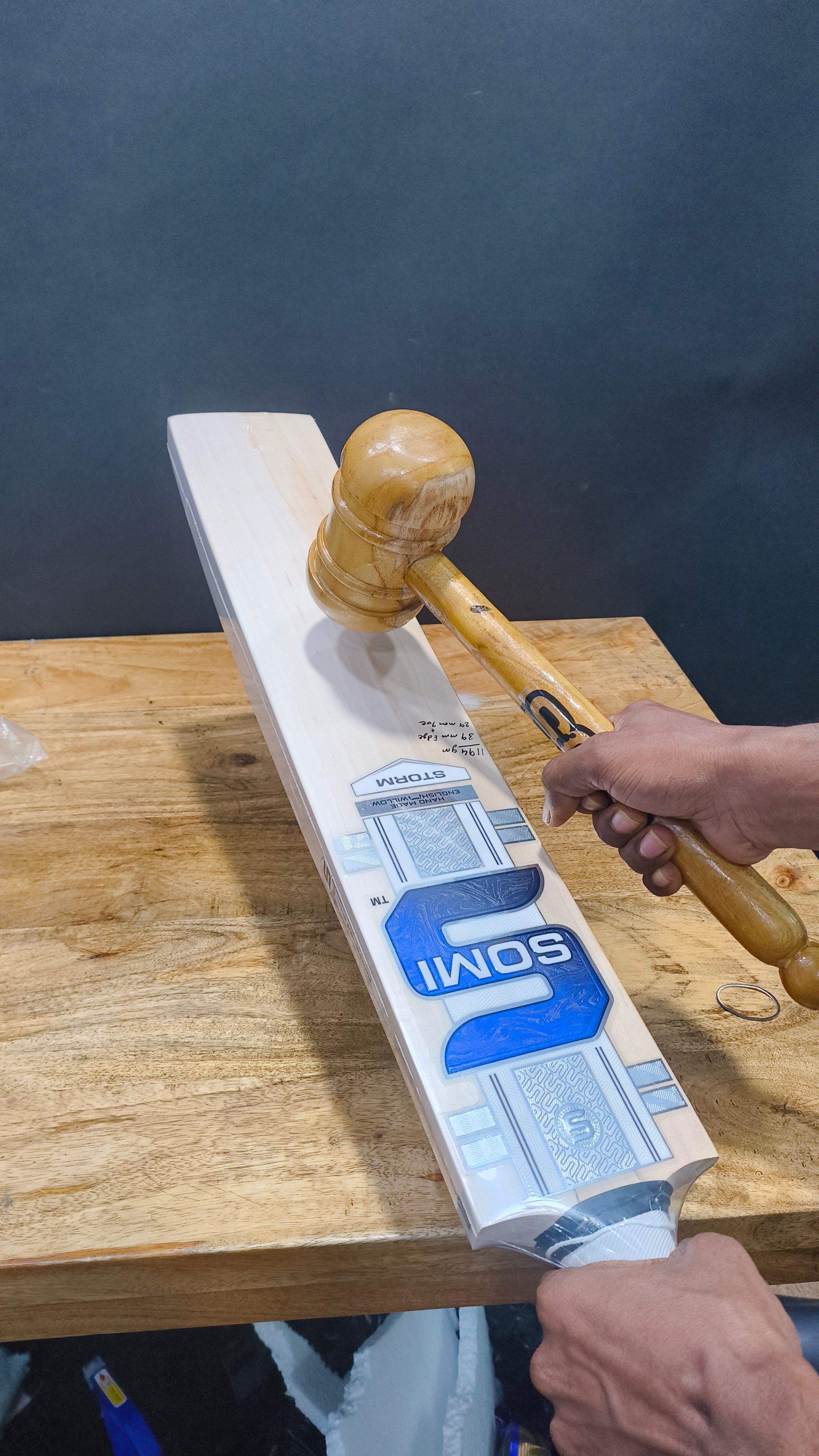 SCS Cricket Bat Wooden Mallet