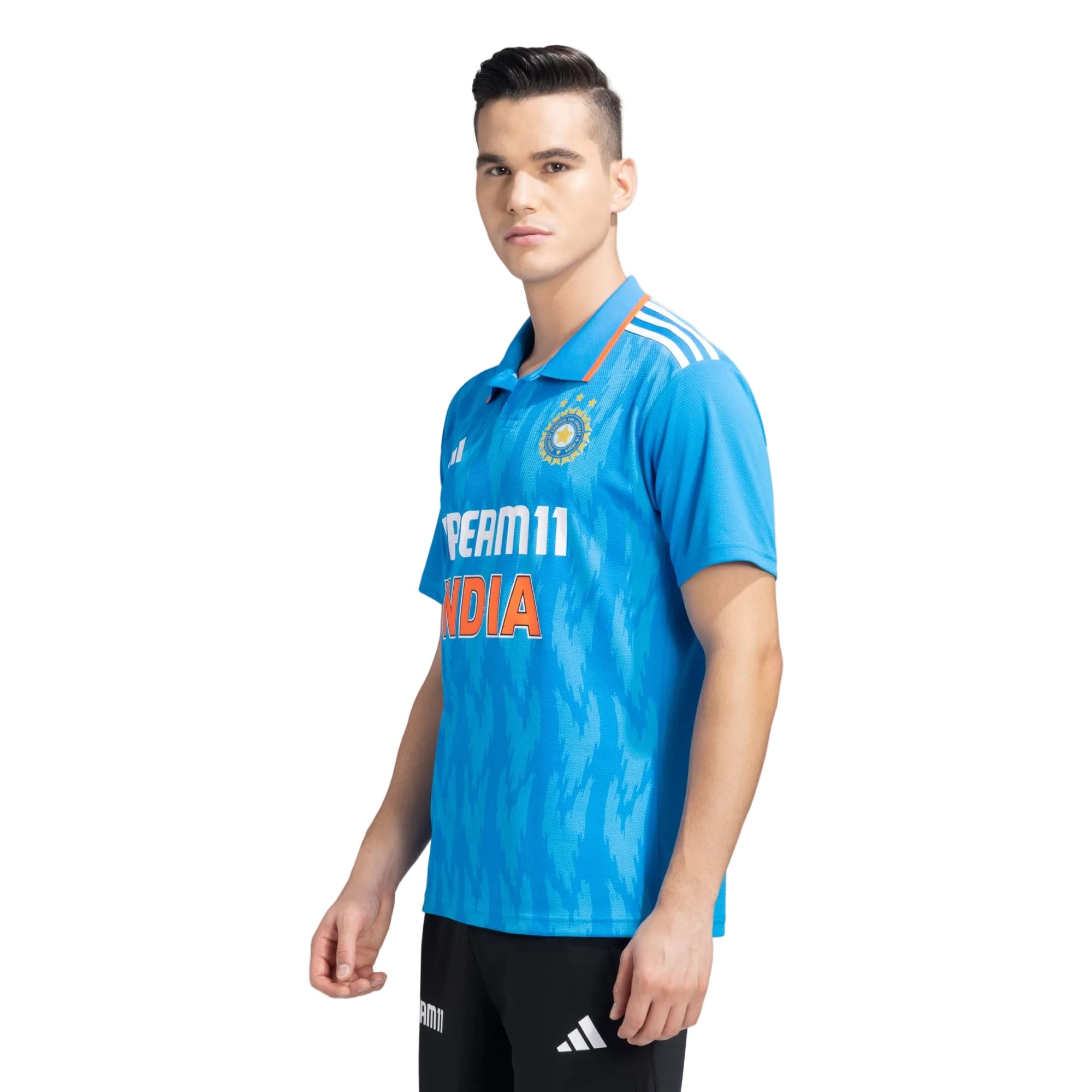 Adidas India Jersey Polo T-Shirt Cricket Apparel