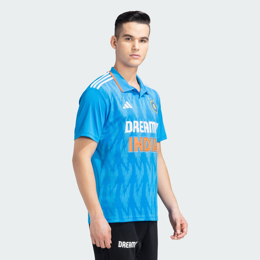 Adidas India Jersey Polo T-Shirt Cricket Apparel