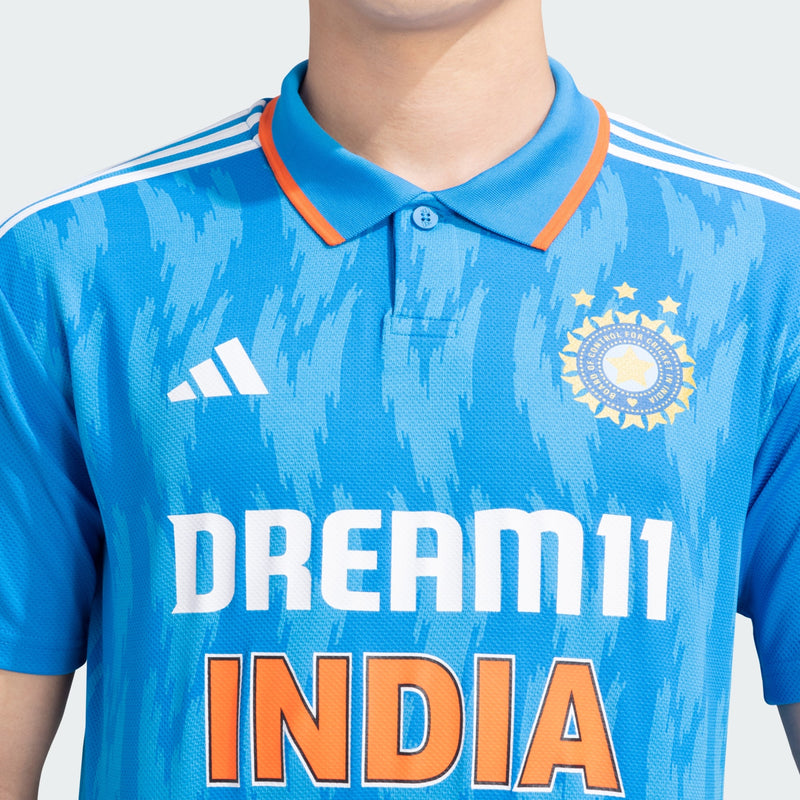 Load image into Gallery viewer, Adidas India Jersey Polo T-Shirt Cricket Apparel
