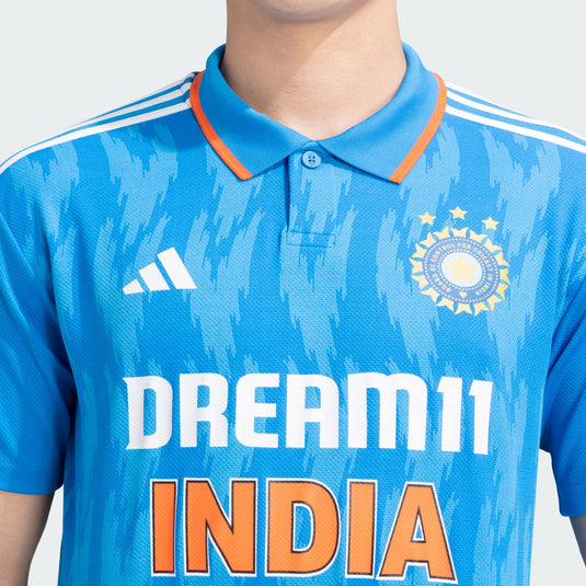Adidas India Jersey Polo T-Shirt Cricket Apparel