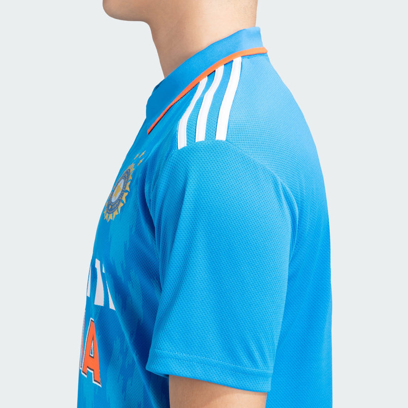 Load image into Gallery viewer, Adidas India Jersey Polo T-Shirt Cricket Apparel
