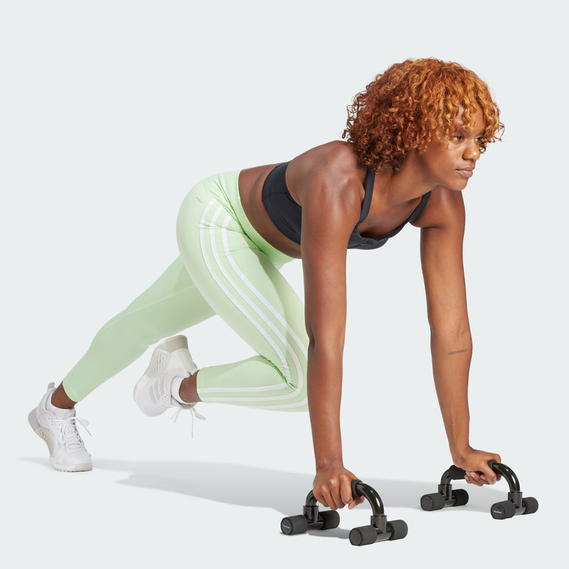 Load image into Gallery viewer, Adidas 3 Stripes Womens Legging Running Apparel
