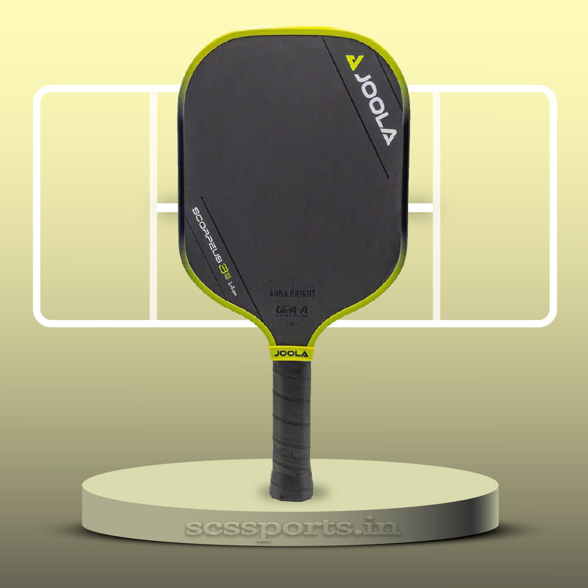 Joola Anna Bright Scorpeus 3s Pickleball Paddle