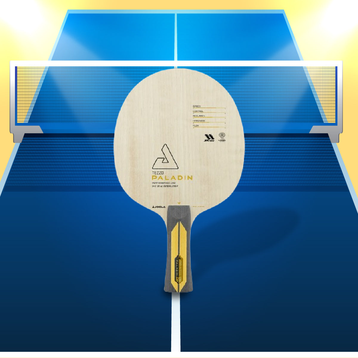 Joola Tezzo Paladin FL Table Tennis Ply