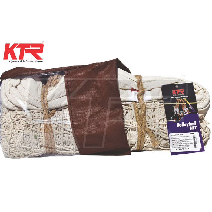 KTR Competition Volleyball Net (Cotton Net)