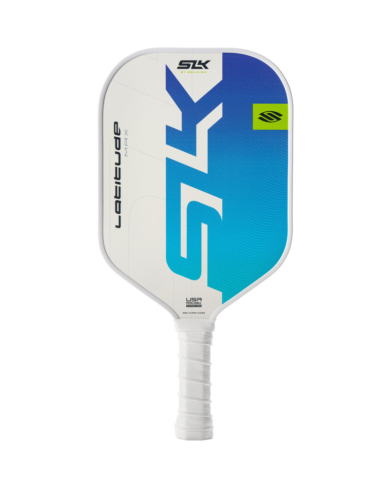 Load image into Gallery viewer, Selkirk SLK Latitude-Max Pickleball Paddle white background
