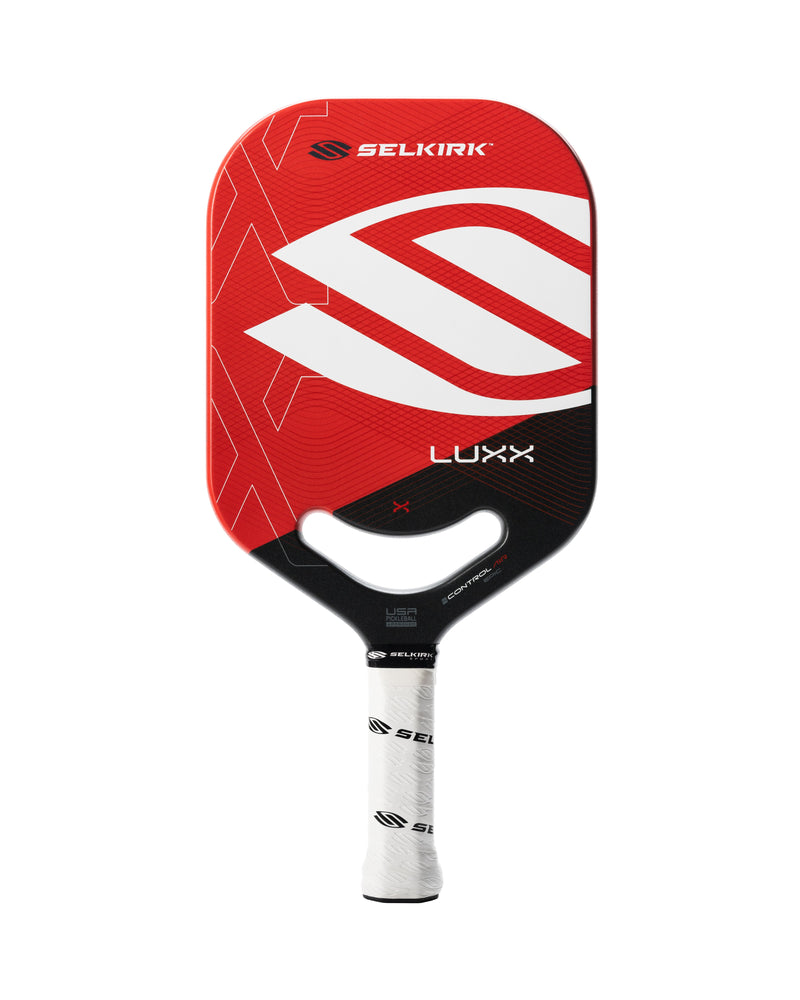 Load image into Gallery viewer, Selkirk Luxx Control Air-Epic Pickleball Paddle red front
