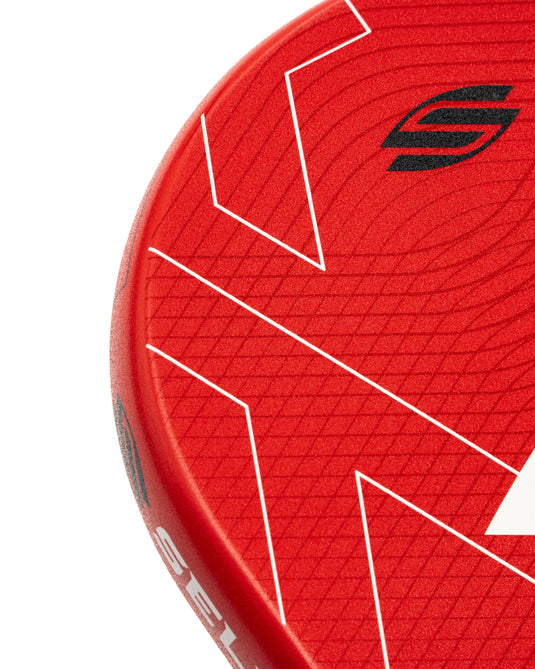 Selkirk Luxx Control Air-Epic Pickleball Paddle red close view