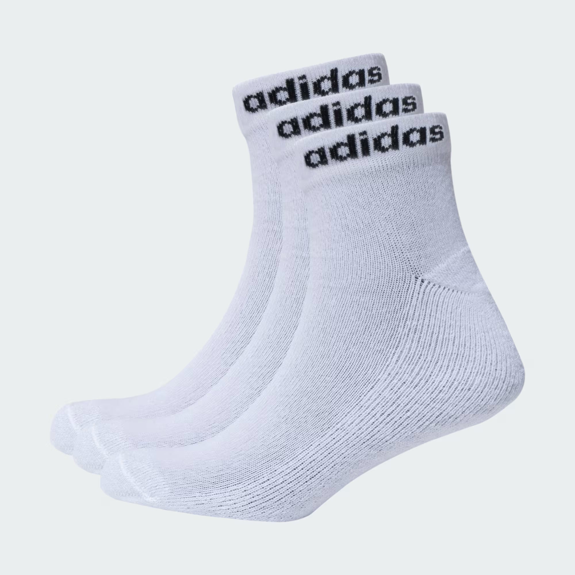 Adidas Linear Ankle Cushioned Socks 3 Pairs
