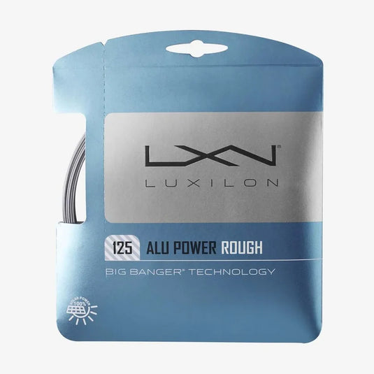 Luxilon ALU Power 125 Rough Set Single Tennis String (one racket can be strung)