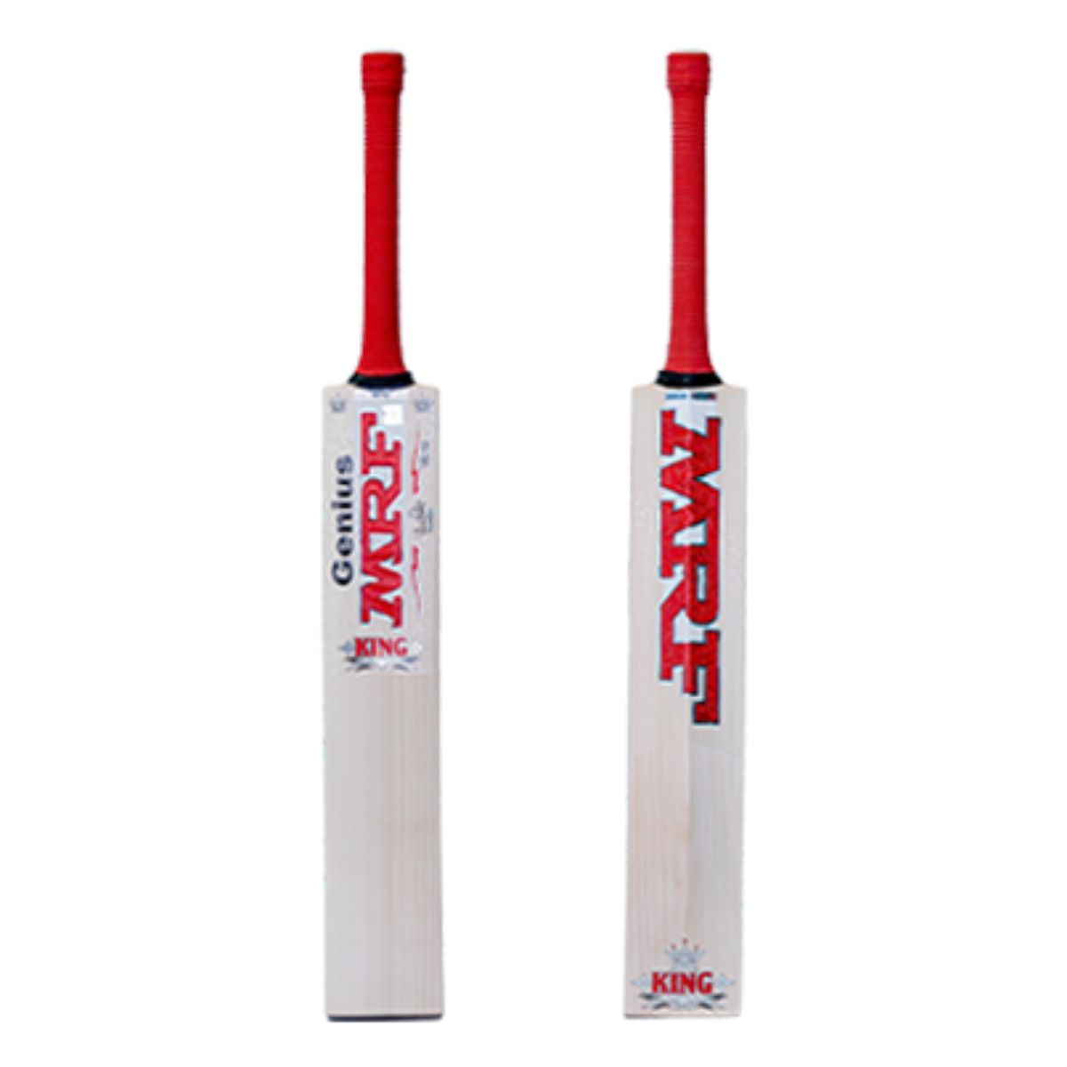 MRF Genius King & Gloves  English Willow Cricket Bat