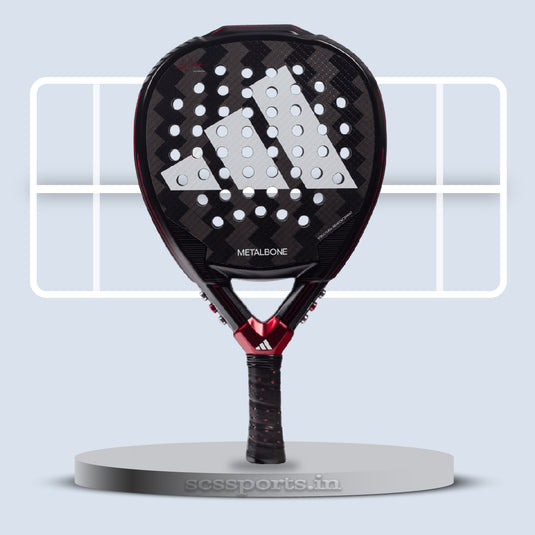 Adidas Metalbone 3.3 padel racquet with diamond shape for aggressive power and precision
