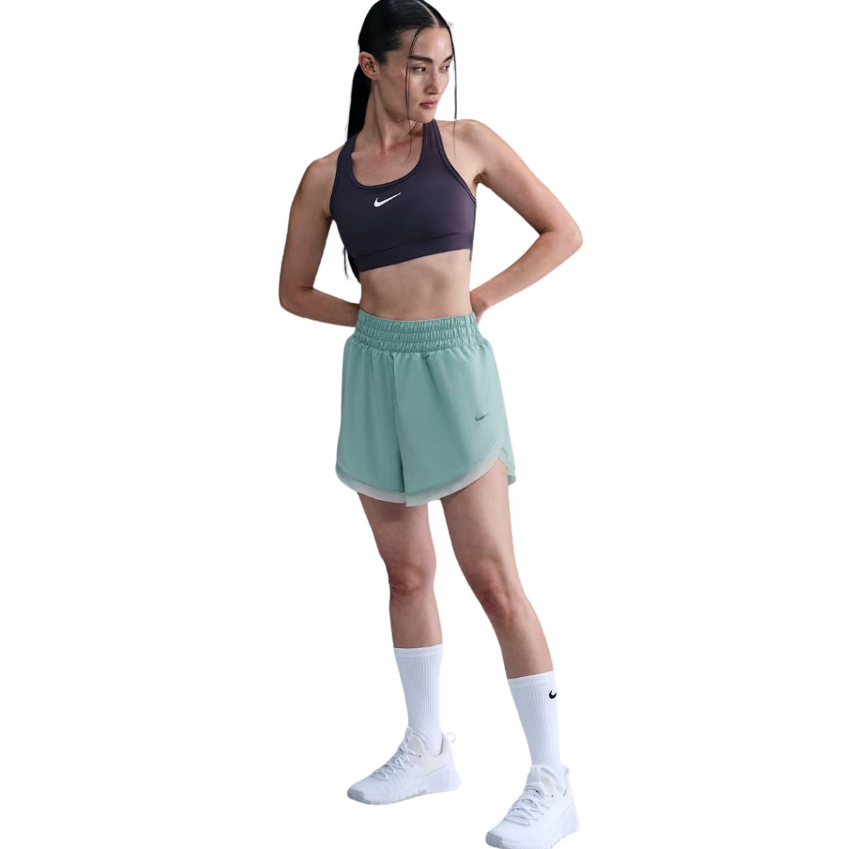 Nike One Women's Dri-Fit Loose 7.5cm Brief-Lined Shorts