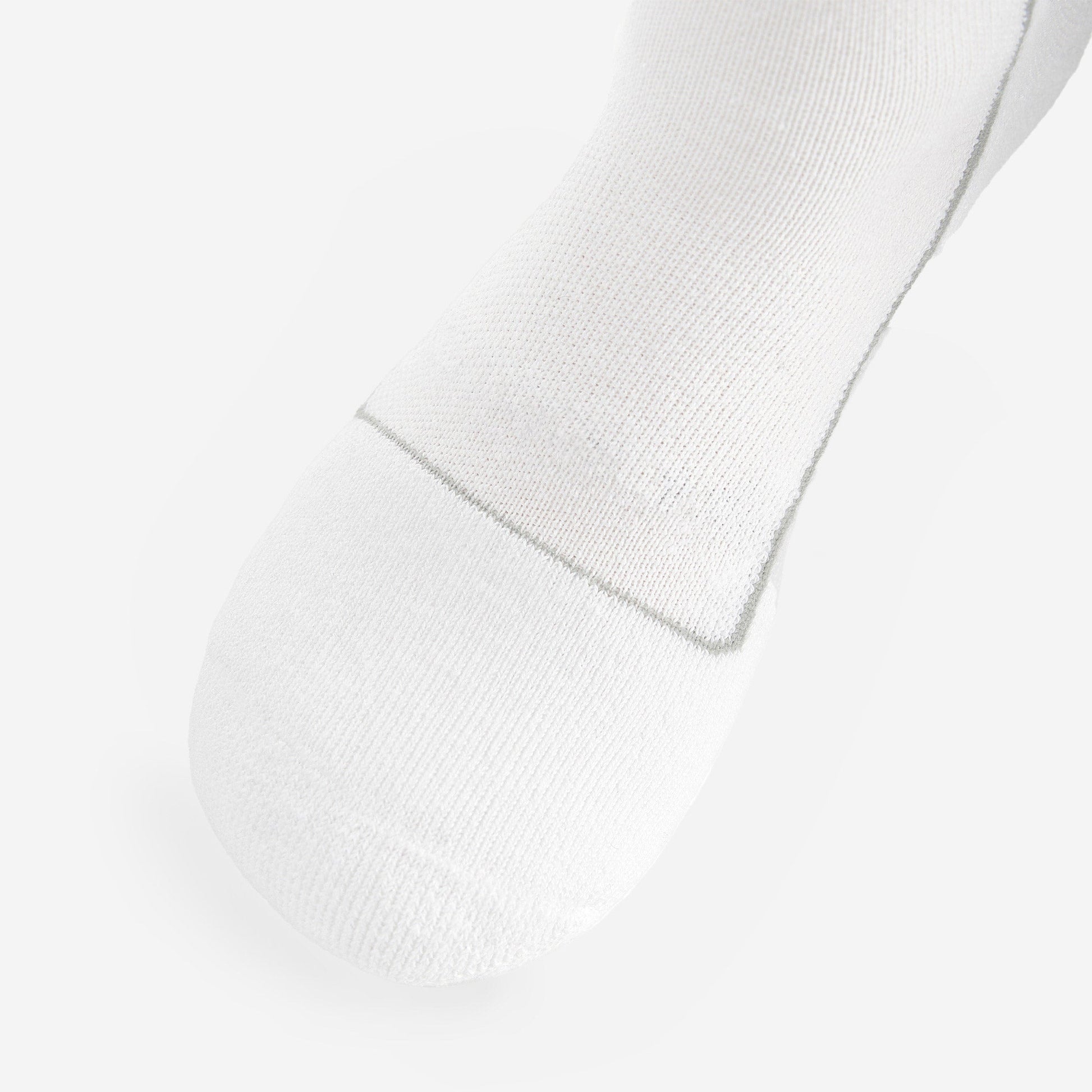 Thorlo Pickleball Light Cushion Ankle Fitness Socks In White Color