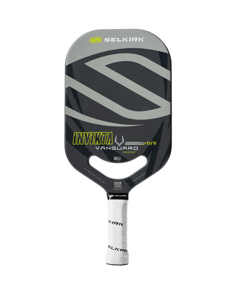 Load image into Gallery viewer, Selkirk Vanguard Power Air-Invikta Pickleball Paddle black front
