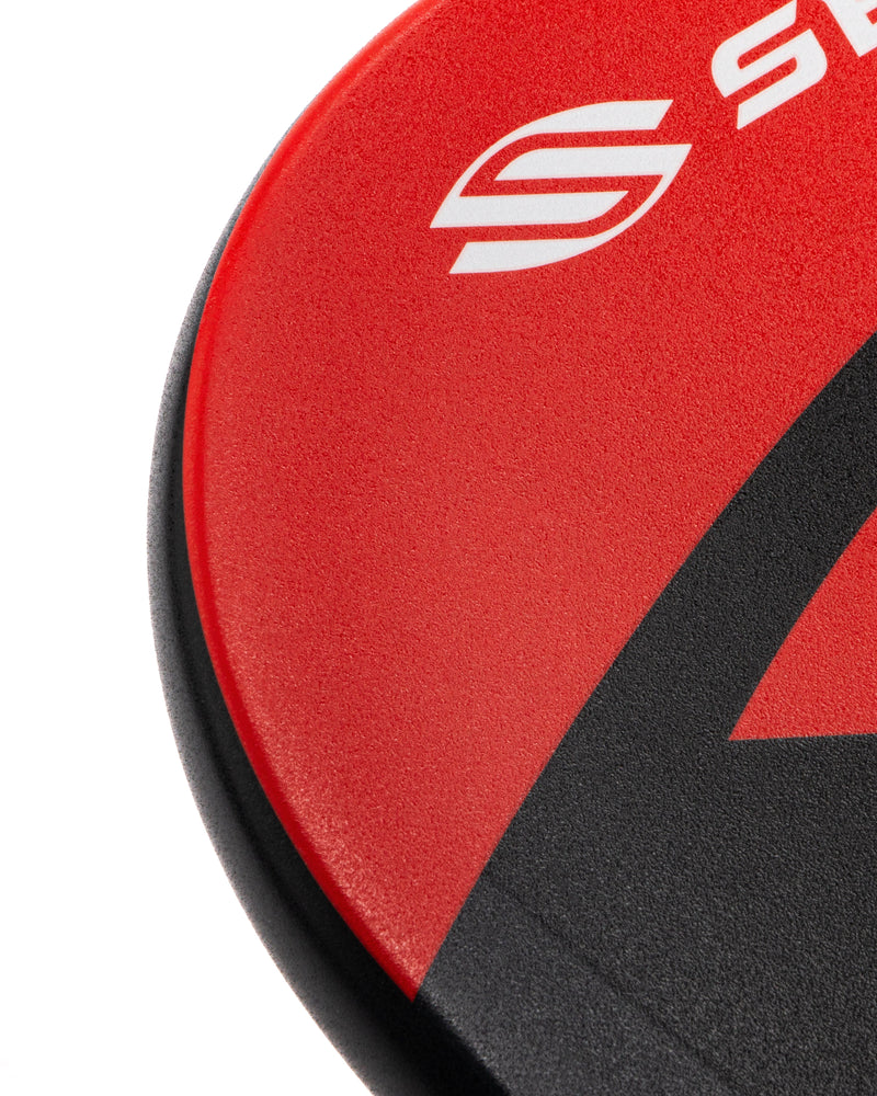 Load image into Gallery viewer, Selkirk Vanguard Power Air-Invikta Pickleball Paddle orange close view
