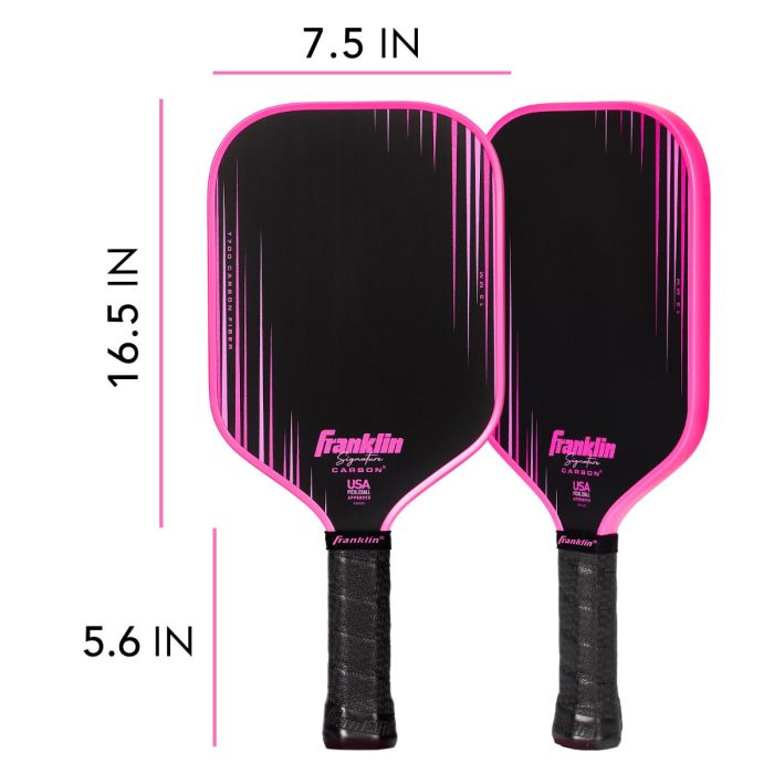 Franklin Signature Carbon Pickleball Paddle (Elongated)