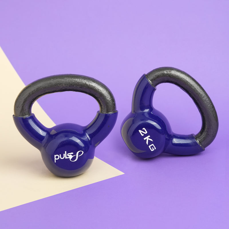 Load image into Gallery viewer, Puls8 Free Weight Vinyl Kettlebell (Single)
