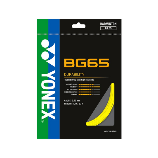 Yonex BG 65 0.70mm Badminton String