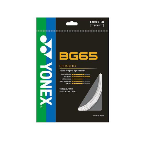 Load image into Gallery viewer, Yonex BG65 0.70mm Badminton String
