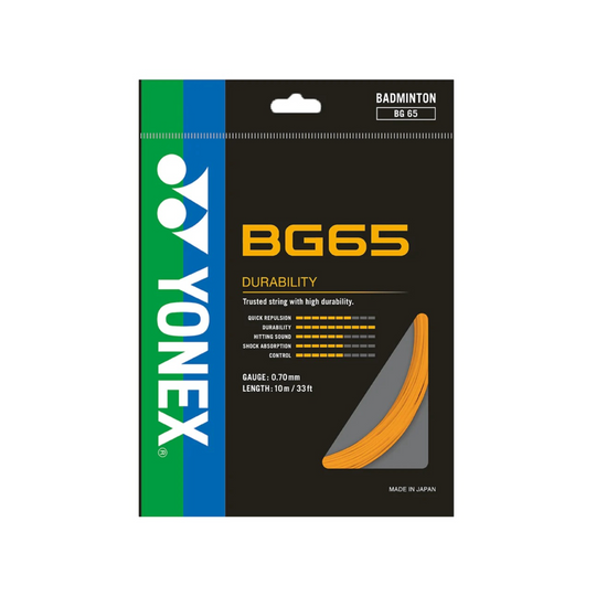 Yonex BG 65 0.70mm Badminton String