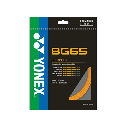 Load image into Gallery viewer, Yonex BG65 0.70mm Badminton String
