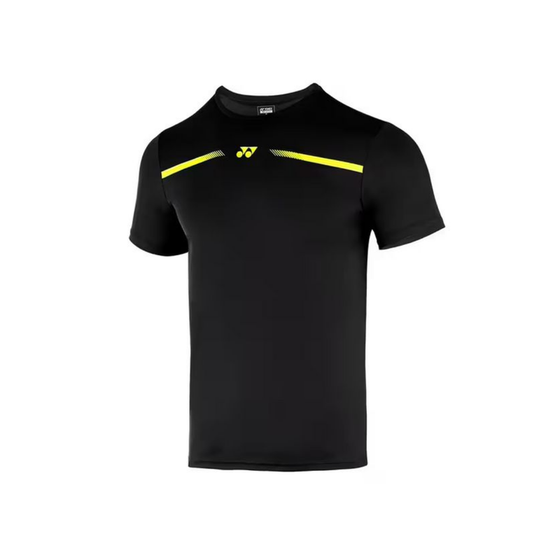 Load image into Gallery viewer, Yonex Round Neck RM-H036-2529 Badminton T-Shirt Jet Black
