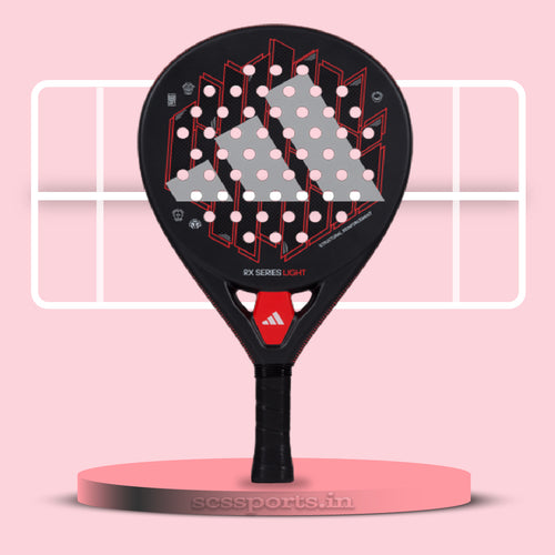 Adidas RX Series Light padel racquet with a lightweight design for enhanced maneuverability
