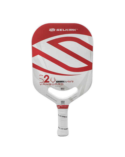 Selkirk Vanguard Power Air-S2 Pickleball Paddle white bg