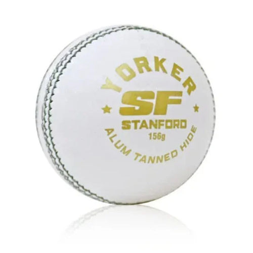 SF Yorker Cricket Ball (White)