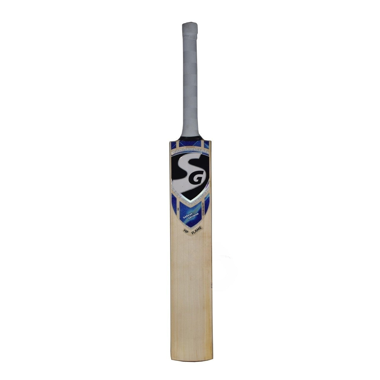 SG HP Flame (with Sensor) English Willow Cricket Bat white background