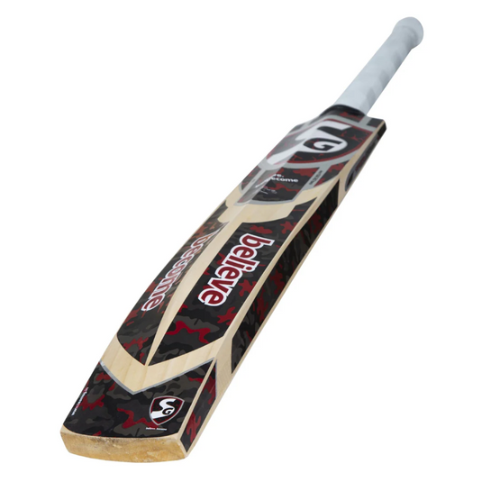 SG Sierra 150 English Willow Cricket Bat Back sticker