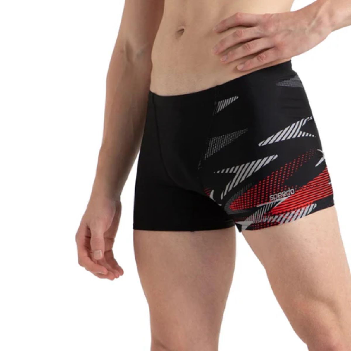 Speedo Am Hyperboom V Cut Aquashort Swimming Costume (Male)