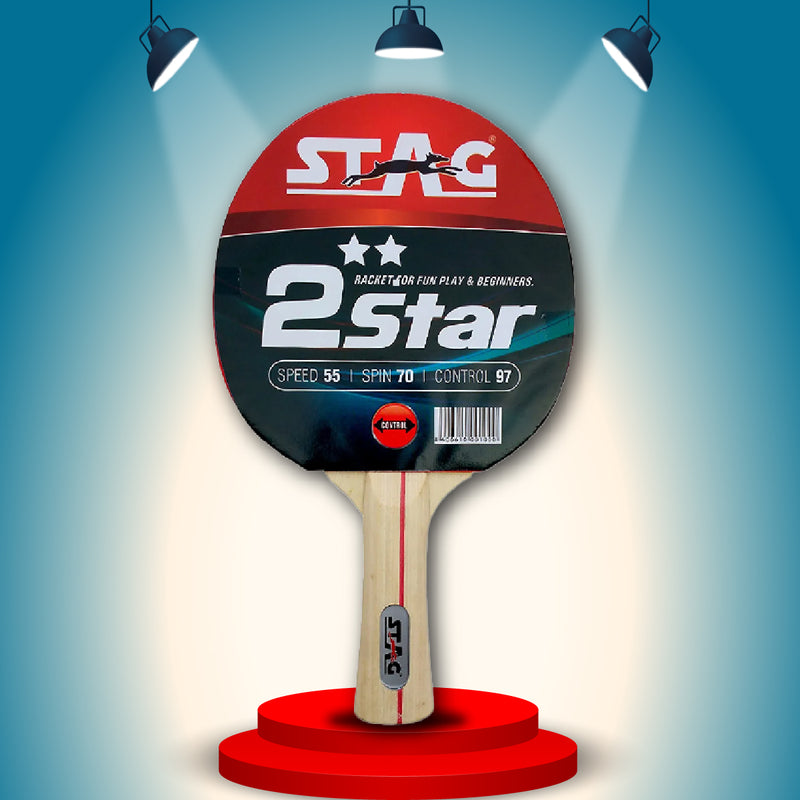 Load image into Gallery viewer, Stag 2 Star Play Set Table Tennis Bat
