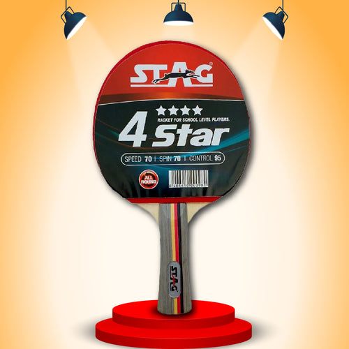 Stag 4 Star Table Tennis Bat