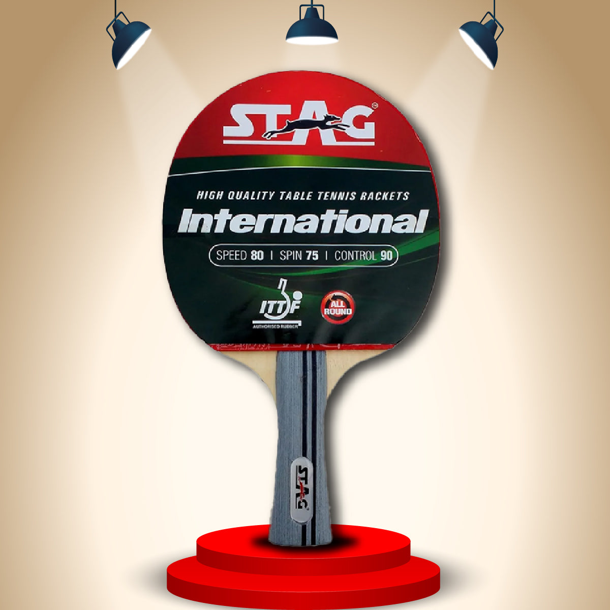 Stag International Table Tennis Bat