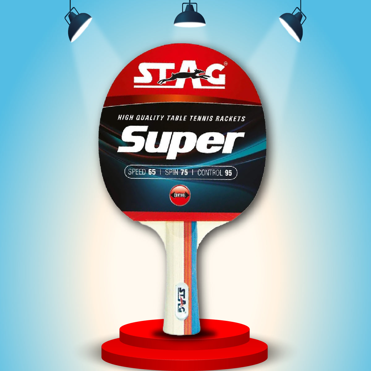 Stag Super Table Tennis Bat